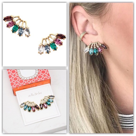 Stella Dot X Rebecca Minkoff Pixie Earrings Nwot 40$